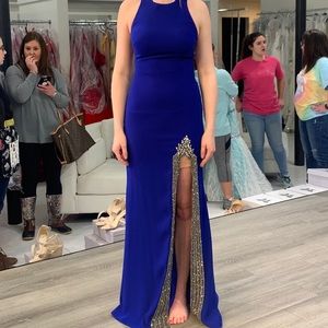 Royal Blue Formal Dress